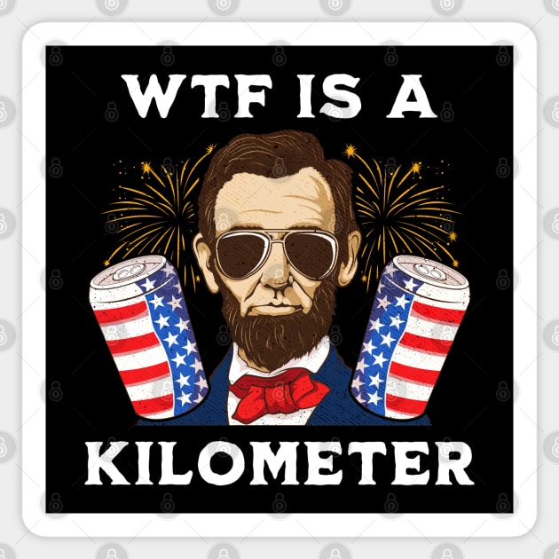 WTF Is A Kilometer Sticker by GoshWow®